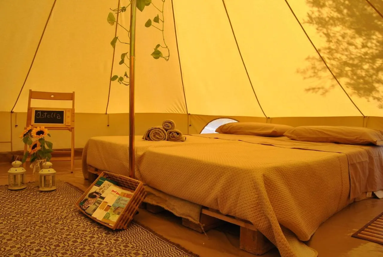 Tente de luxe Hotel Pasare Glamping_Anglonaruralexperience à Perfugas Italie